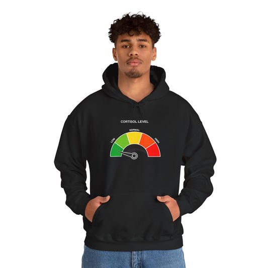 Black Low Cortisol Hoodie